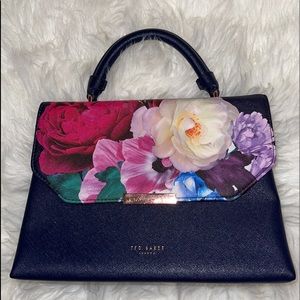 Ted Baker London Blushing Bouquet top handle bag.